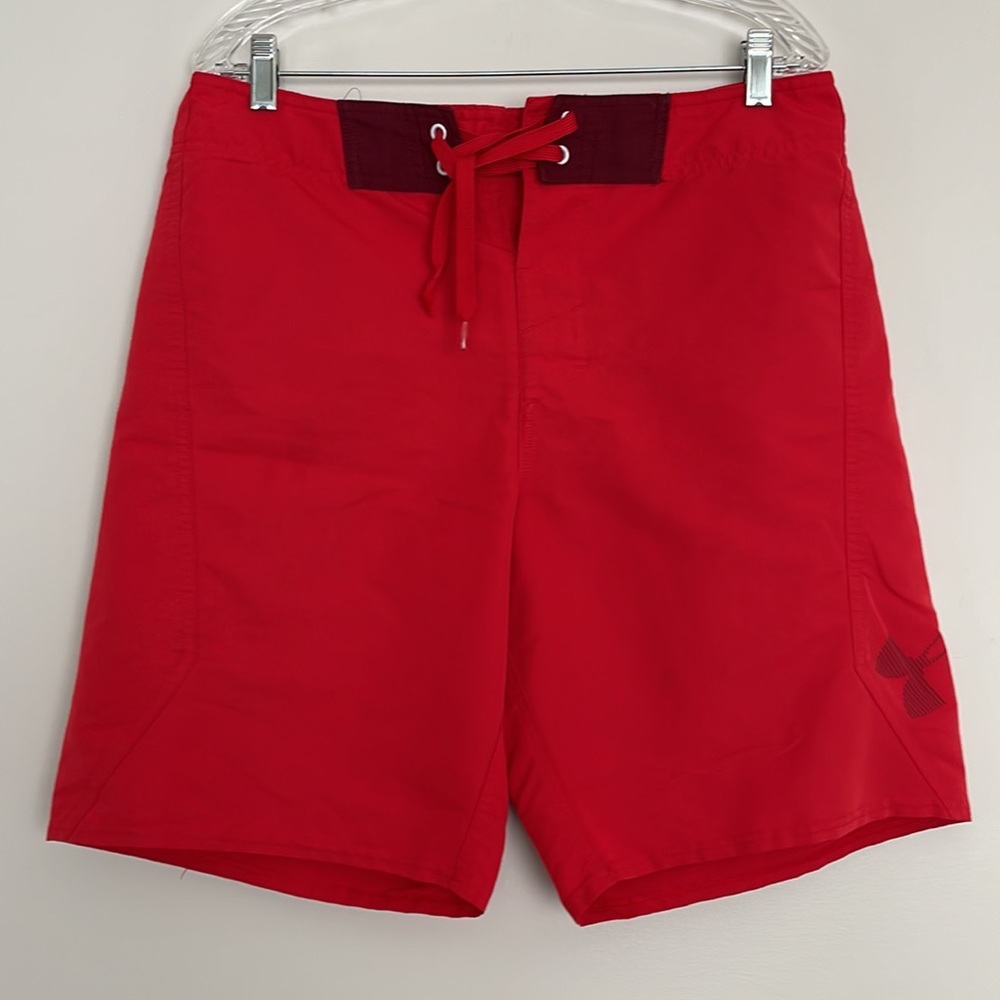 Under Armour Mens Swim Trunks Board Shorts Size 34